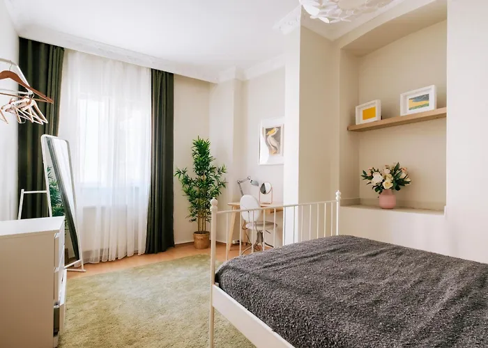 公寓 Upscale W Balcony - Near Istiklal *